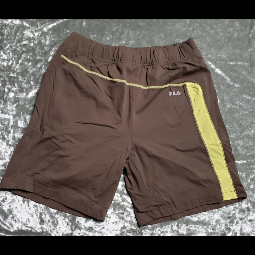 Brown Fila Active Shorts‎